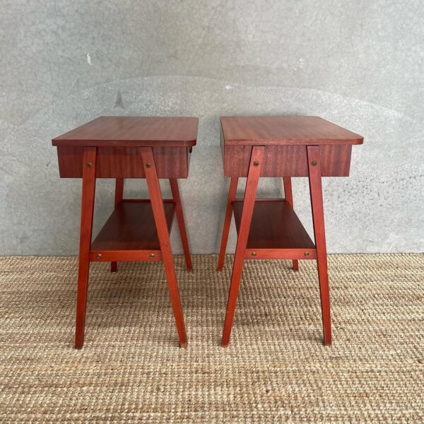 Scandinavian Mid-Century Bedside Duo - Image 5