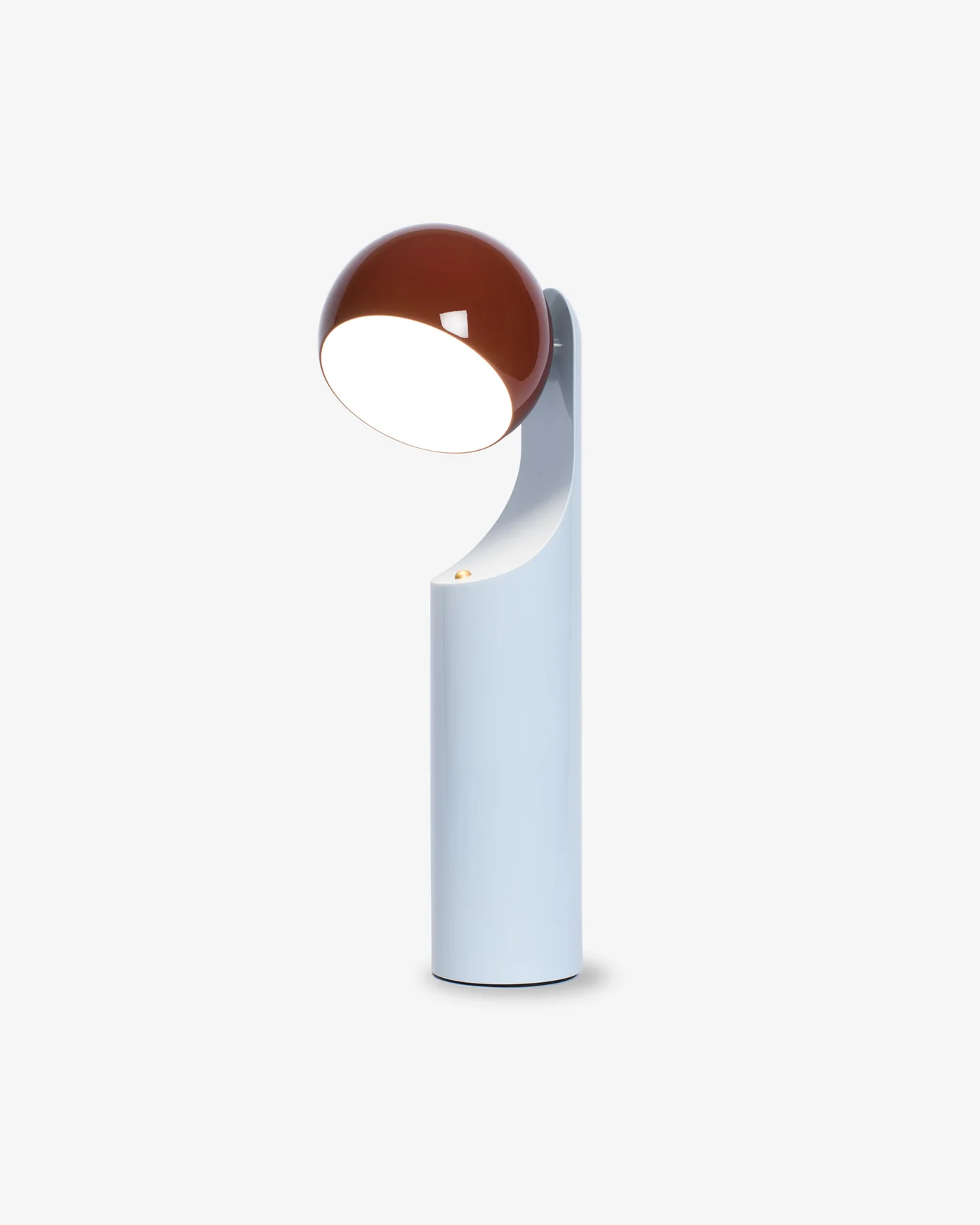 Mono Portable Reading Lamp - Rust & Sky Blue