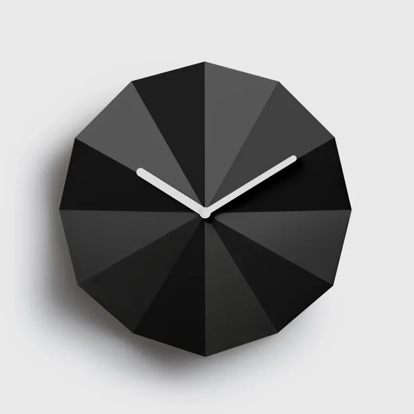 Lawa Delta Clock Black1