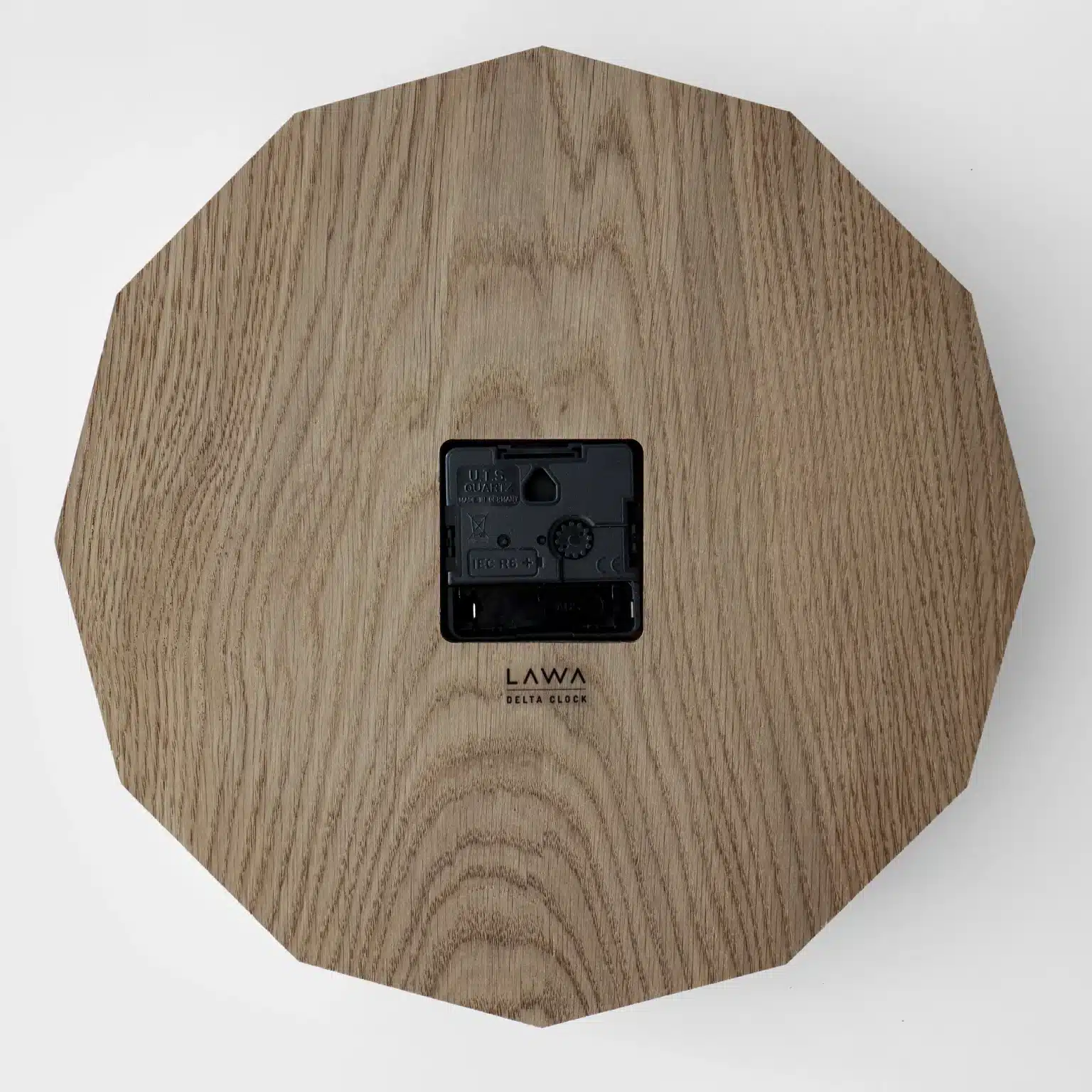 Lawa Delta Clock Smoked Oak7