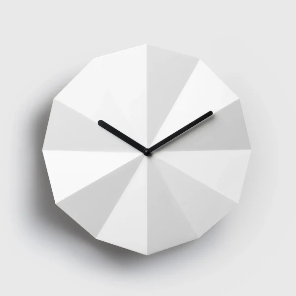 Lawa Delta Clock White1