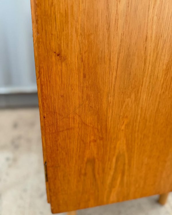 Danish Designer Borge Mogensen Mid-Century Cupboard in Oak (later legs (4)