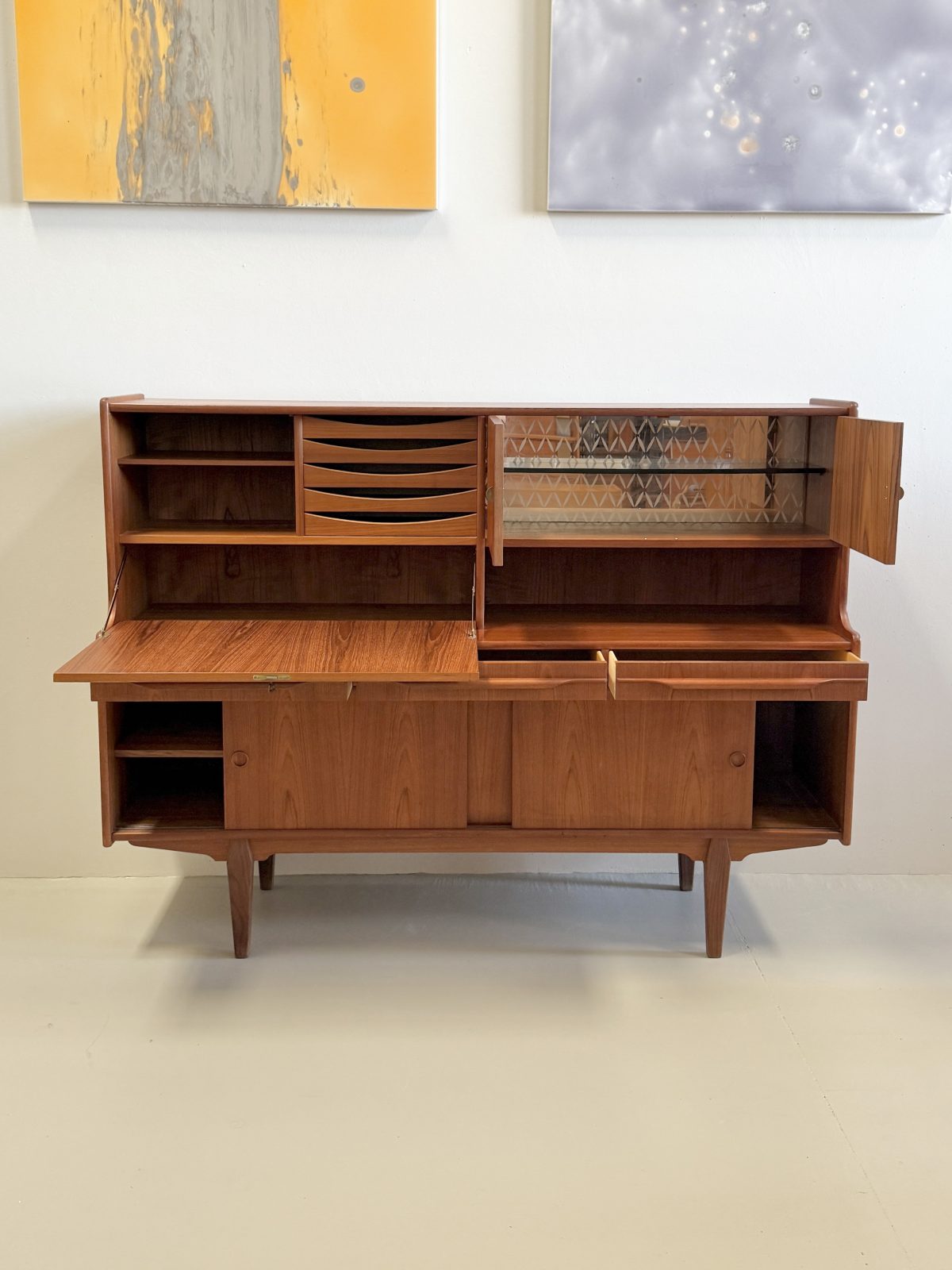 Scandinavian Mid-Century Highboard